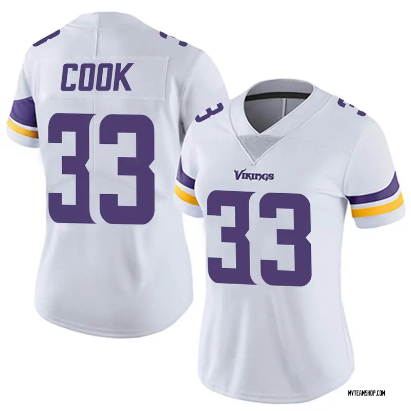 WEVB Lila Outdoor American Football Jersey Dalvin Cook Minnesota NO.33 Untouchable Vikings Quick Limited Jersey Dry T-Shirt 