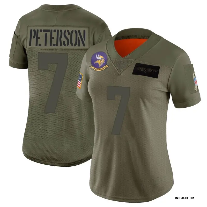 Women's Patrick Peterson Minnesota Vikings 2019 Salute to Service ...