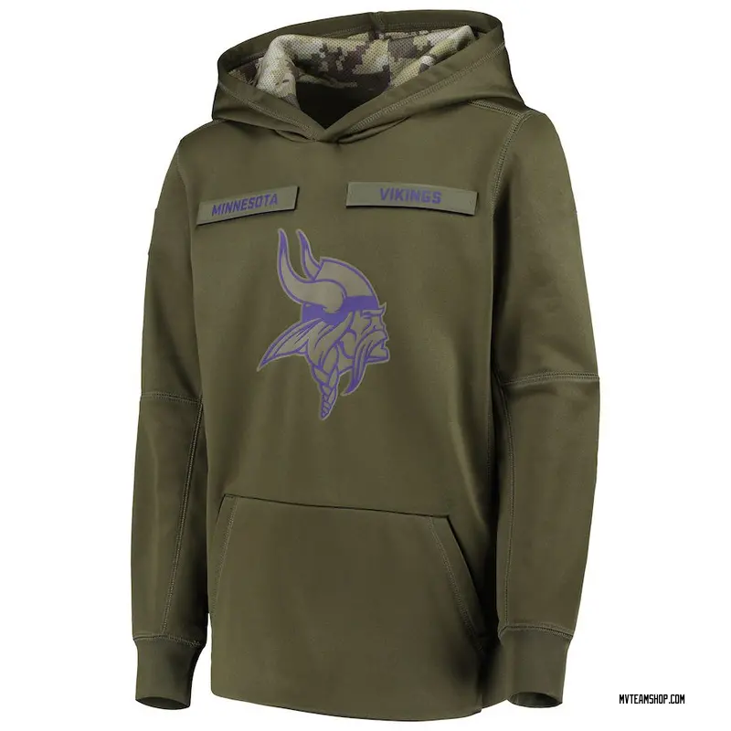 vikings salute to service hoodie 2019